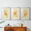 Dappled Oranges I - reproduction sur mesure encadrée de qualité supérieure - 3 pièces