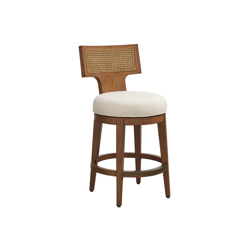 La Costa Swivel Upholstered Counter Stool, Counter Stool (24” Seat Height)