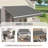 AECOJOY Manual Retraction Slope Patio Awning-60225510-96123778-110916808