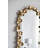 51.5" X 29" Full Length Arched Wall Mirror With En Leaf Accents-679796404-679796403