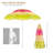 Romul 83'' Beach Umbrella