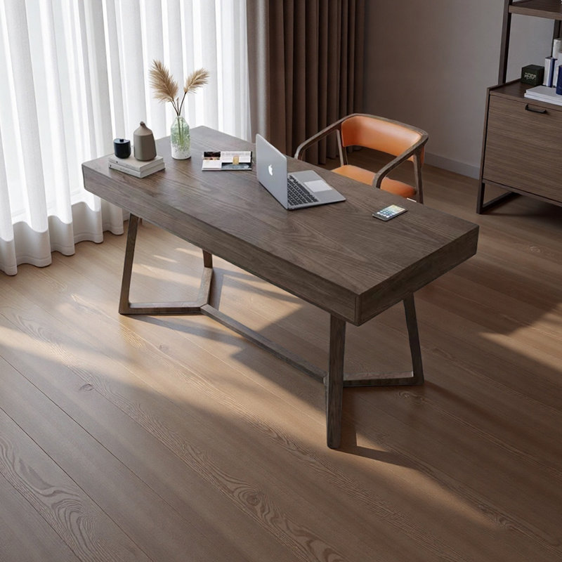 Uniquely designed desk, 29.52" H x 70.86" W x 23.62" D