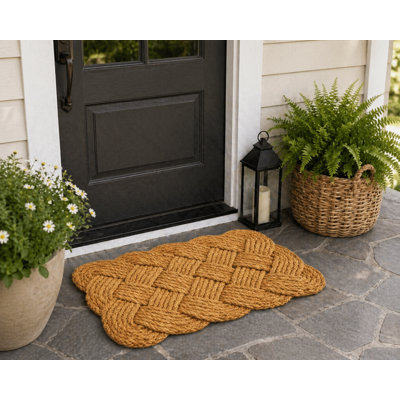 18" x 30" Doormat Woven Rope Look Doormat