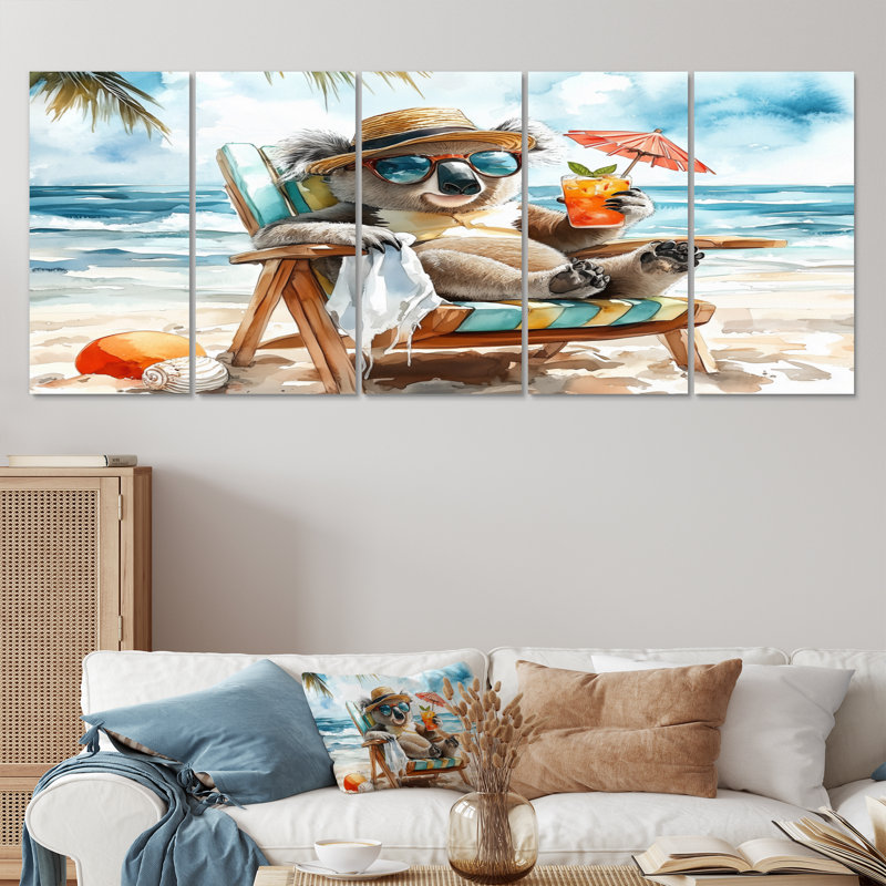 Ensemble d'art mural Saltzman, H 32 po x l 80 po