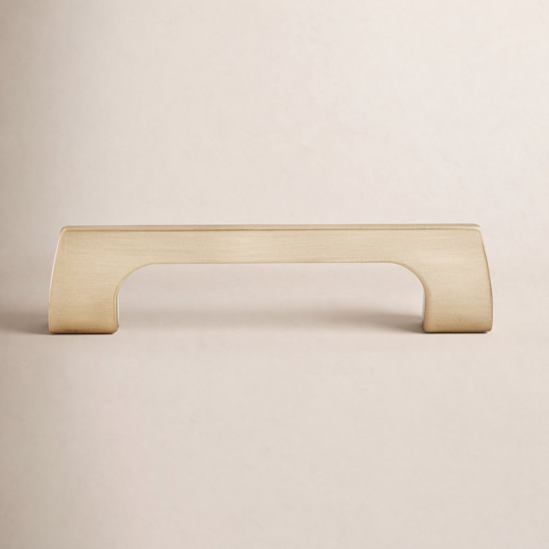 Holland 12" Center to Center Bar pull, Honey Bronze, 3 3/4" Center to Center