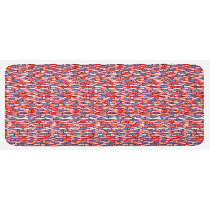 Tapis de cuisine 4 juillet