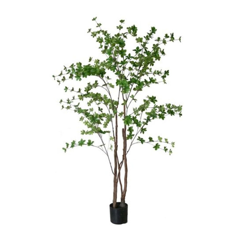Arbre à feuillage artificiel en pot