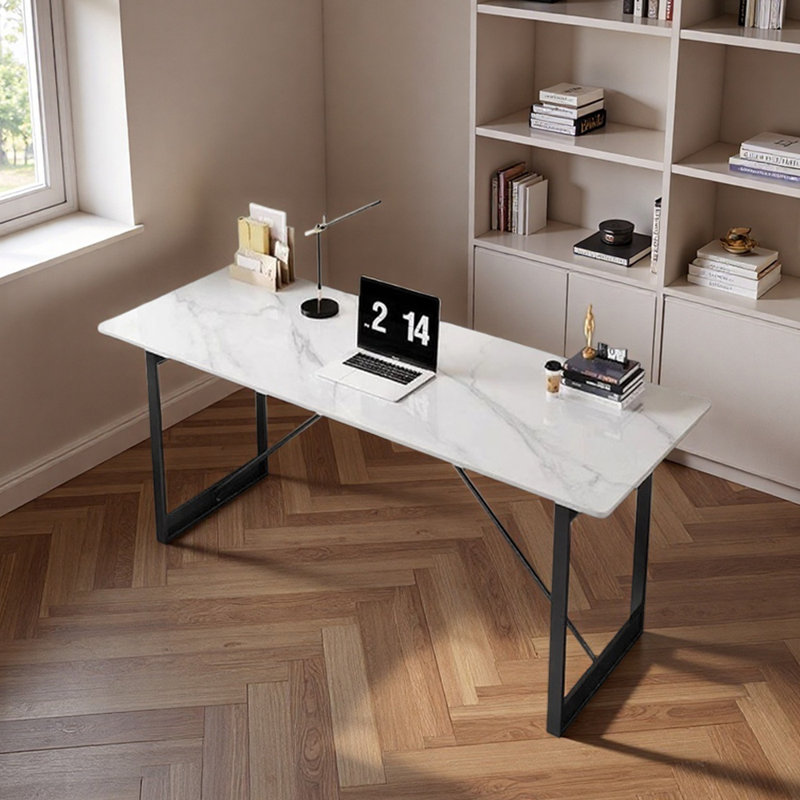 Bureau d'écriture Modern Light, Noir, H 29,52 po x l 55,11 po x P 23,62 po
