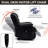 Jaylene Faux Leather Heated Massage Chair-1808006103