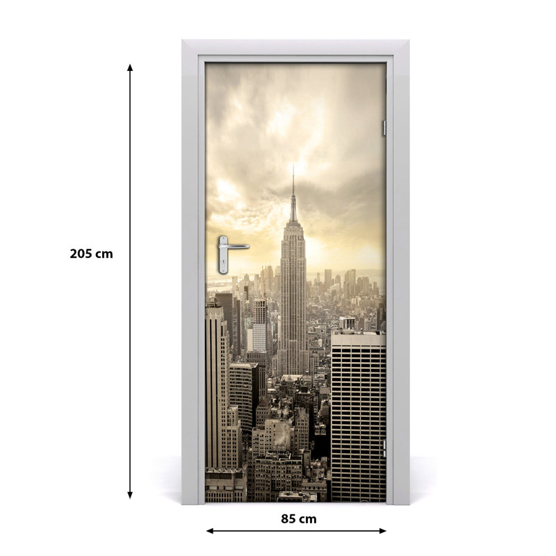 Manhattan New York, USA Door Decal