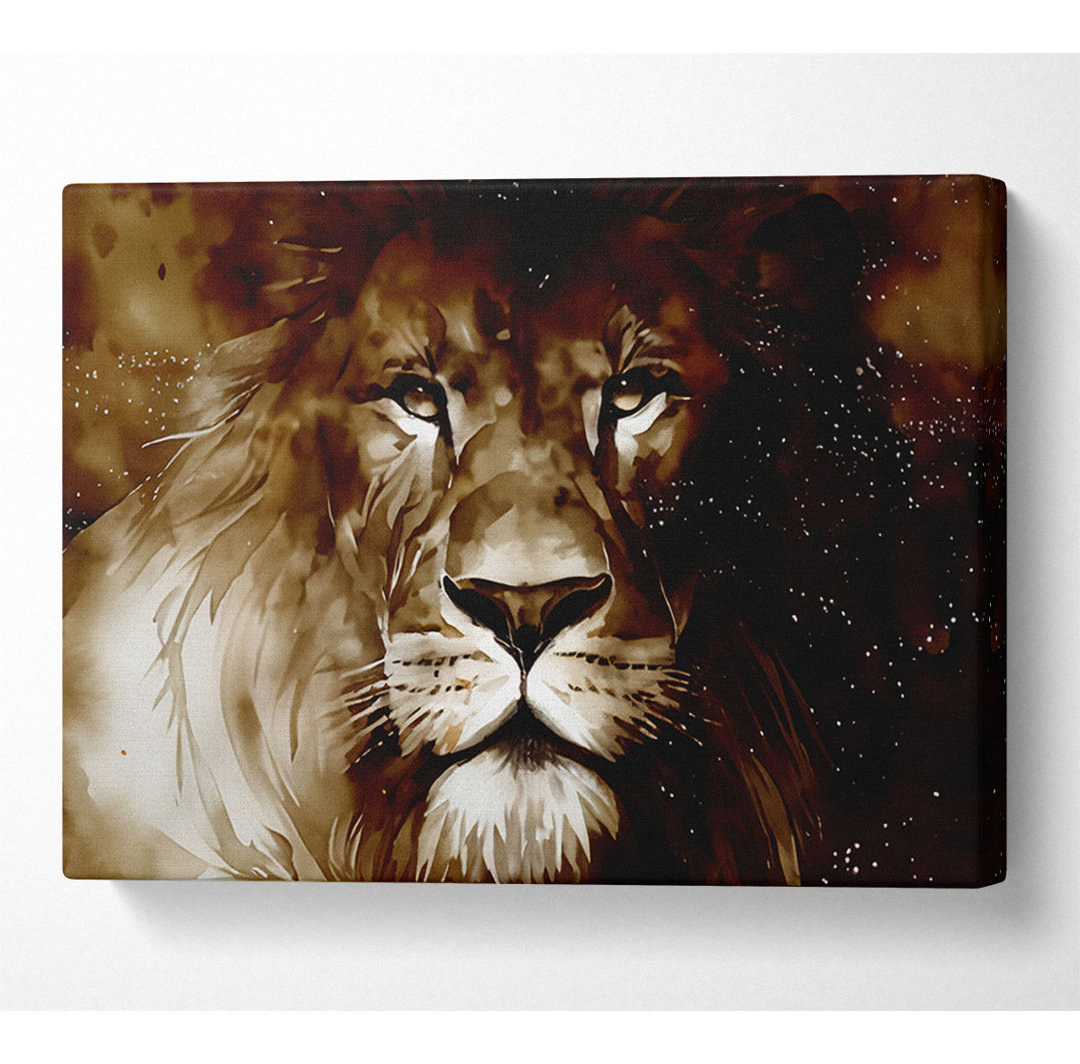 Lions Pride - Kunstdrucke auf Leinwand - Wrapped Canvas