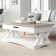 Bankston Solid Wood Top Coffee Table