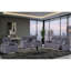 AUSTIN GREY RECLINING SOFA WITH STORAGE ARMS-133411314