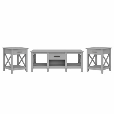 Ensemble de tables basses 3 pièces Huckins