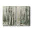 Toile tendue avec châssis de qualité supérieure Into The Woods III - prête à être accrochée-14485648
