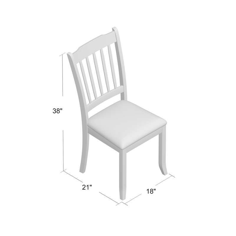 Chaises de salle à manger Danbury - ensemble de 2 chaises rembourrées en tissu de lin, noir, Noir / Beige, 2