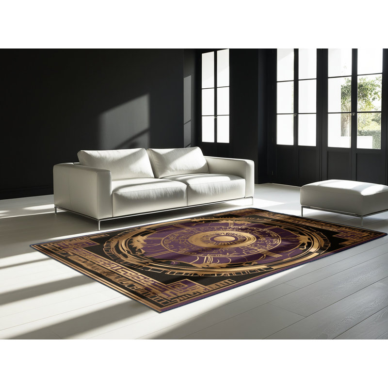 Tapis doré Gilded, Rectangulaire 2 pi x 3 pi
