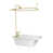 Unlacquered Satin Brass