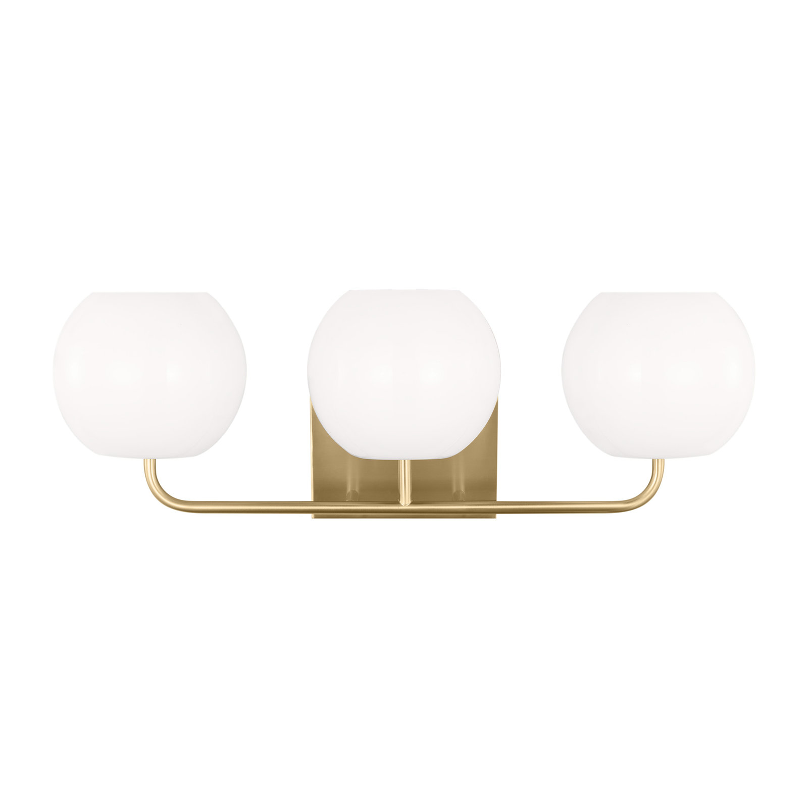 Jorund 3 Light Dimmable Vanity Light, Satin Bronze, No