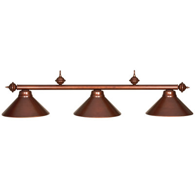 Bowdon 3 - Light Pool Table Linear Pendant By RAM Game Room