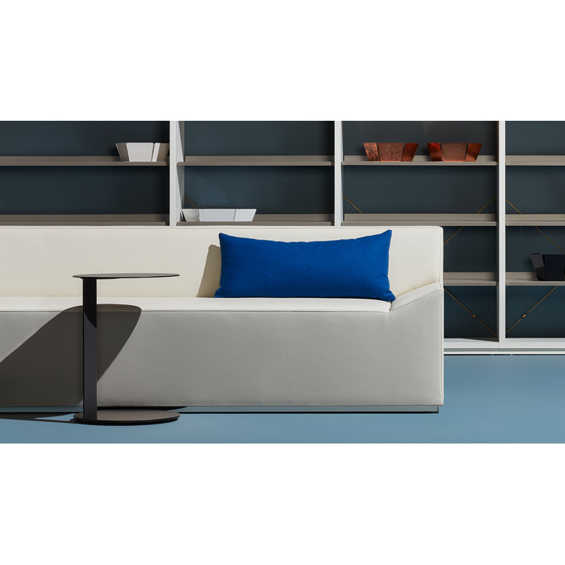 Note End Table, Black, 21.8" H x 16" W x 16" D