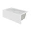 Baignoire de coin en ivoire Ivy 54 x 30 Ivy