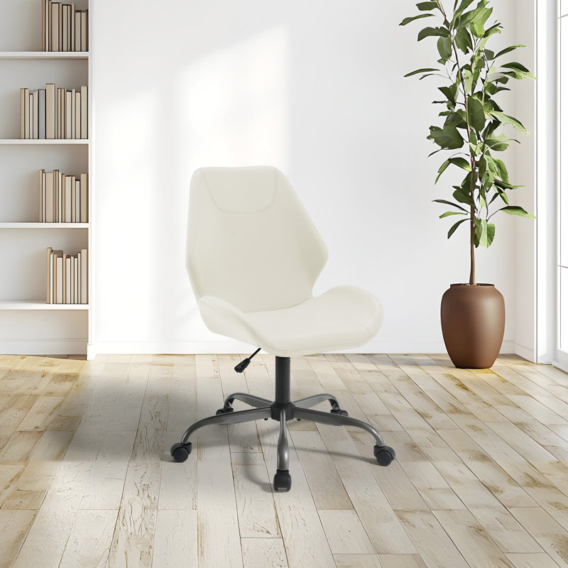 Chaise de bureau Topanga, White