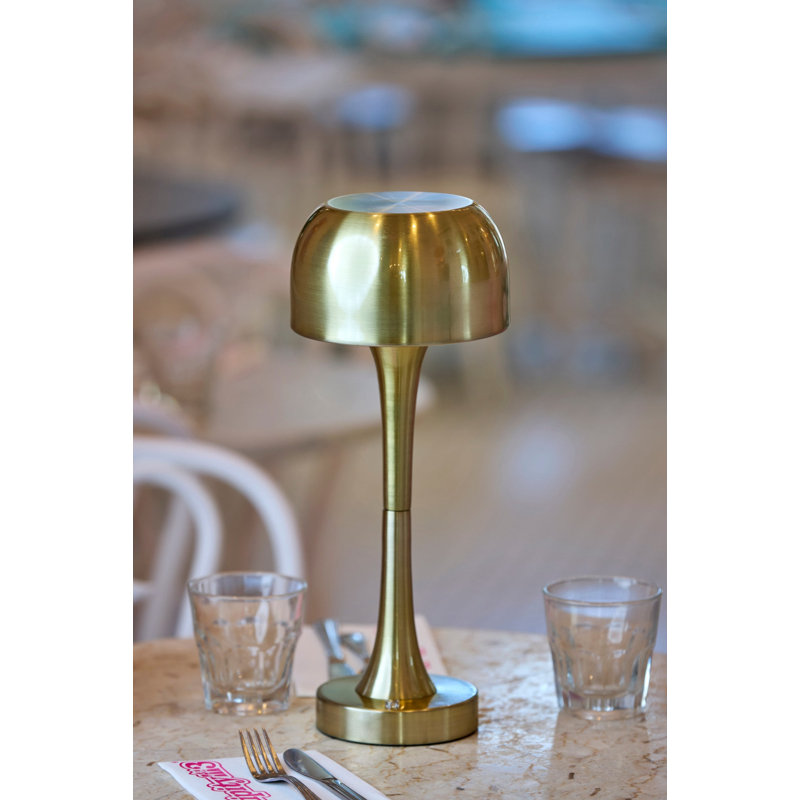 Lampe de table à DEL sans fil Jimmy, Doré