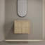 Meuble-lavabo mural de haute qualité avec portes à fermeture douce et grand espace de rangement