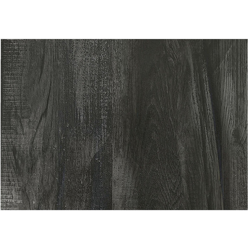 Meuble télé, 60 po, console, meuble multimédia, armoire de rangement, salon, chambre à coucher, panneau texturé grain de bois noir