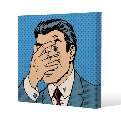 No Title by Andrew Lee - Wrapped Canvas Print
