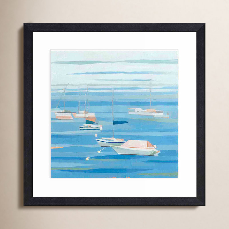Summer Regatta I by Emma Scarvey, 48"H x 32"W, Natural