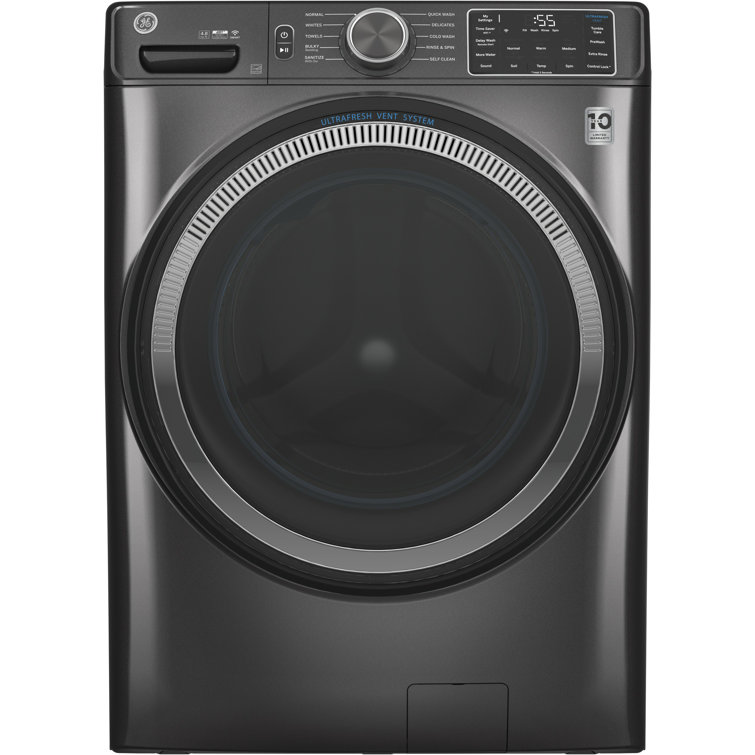 GE Appliances Smart 4.8 cu. ft. Energy Star Front Load Washer with Odorblock