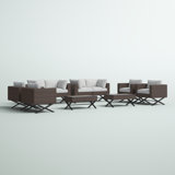 Boydston 8 - Person Patio Conversation Sets with Cushions