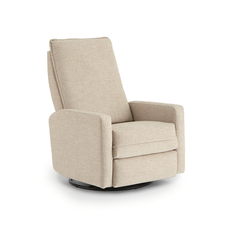 Swivel Recliner, Power, Radical Ash Gray Performance Chenille