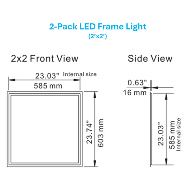 Dimensions du produit