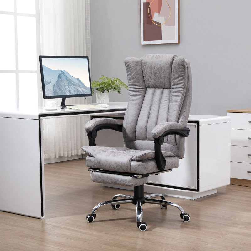 Fauteuil de bureau inclinable à dossier haut Vinsetto