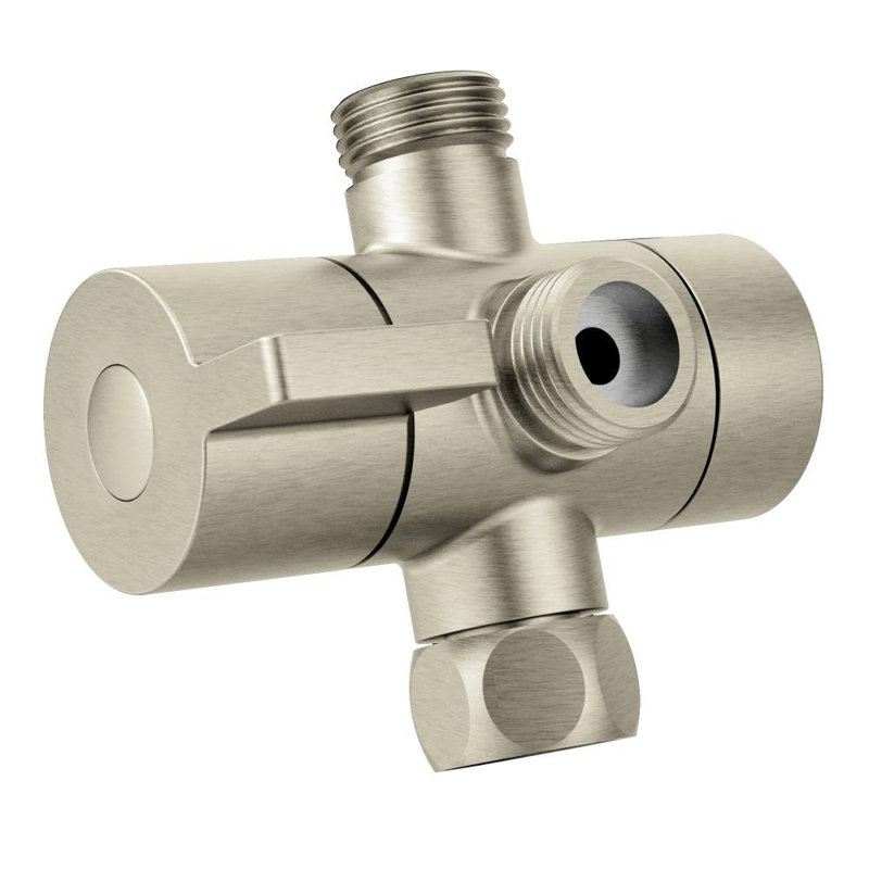Moen® Shower Arm Diverter, Brushed Nickel