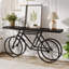 Console en bois manufacturé et en acier avec base de vélo industrielle Jurel -1316428916-1319592076