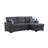 84" Wide Reversible Sleeper Sofa & Chaise-70822013