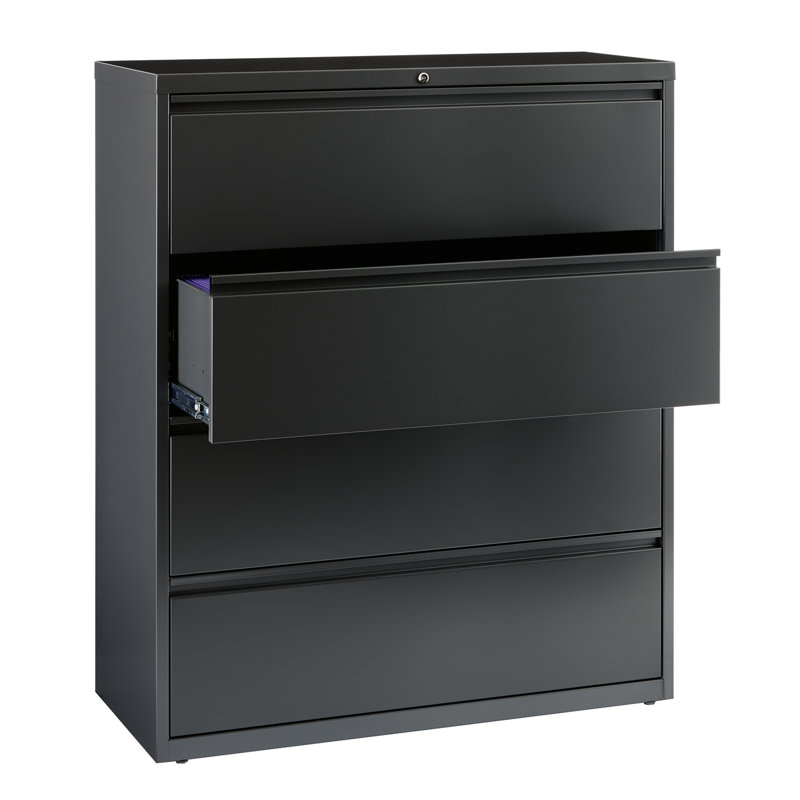 Classeur latéral 4 tiroirs Harietta, Anthracite