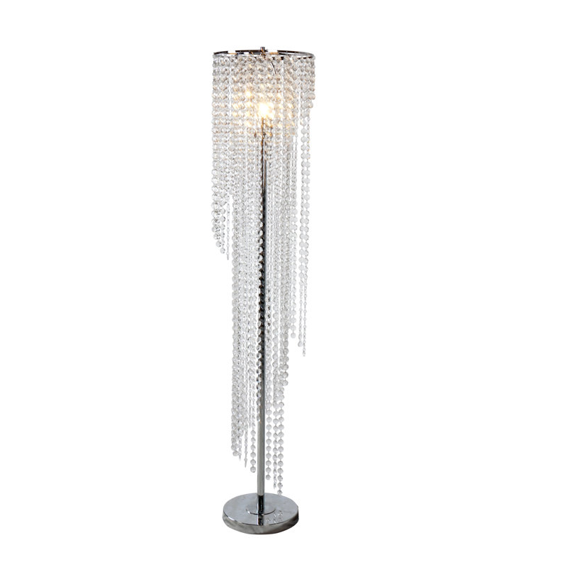 Lampe sur pied en cristal Elegant