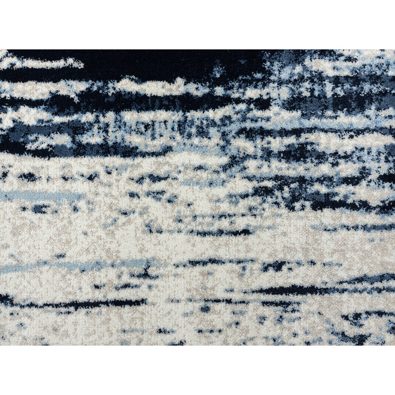 Genebern Abstract Indoor Rug, Rectangle 7'9" x 10'2"