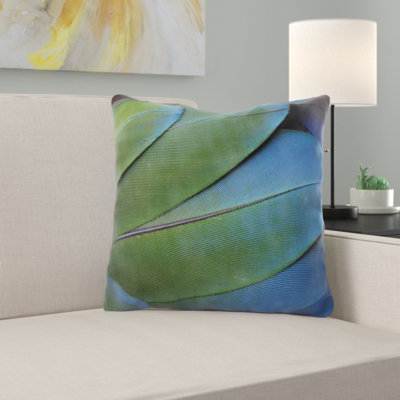 Feather Square Pillow Cover and Insert