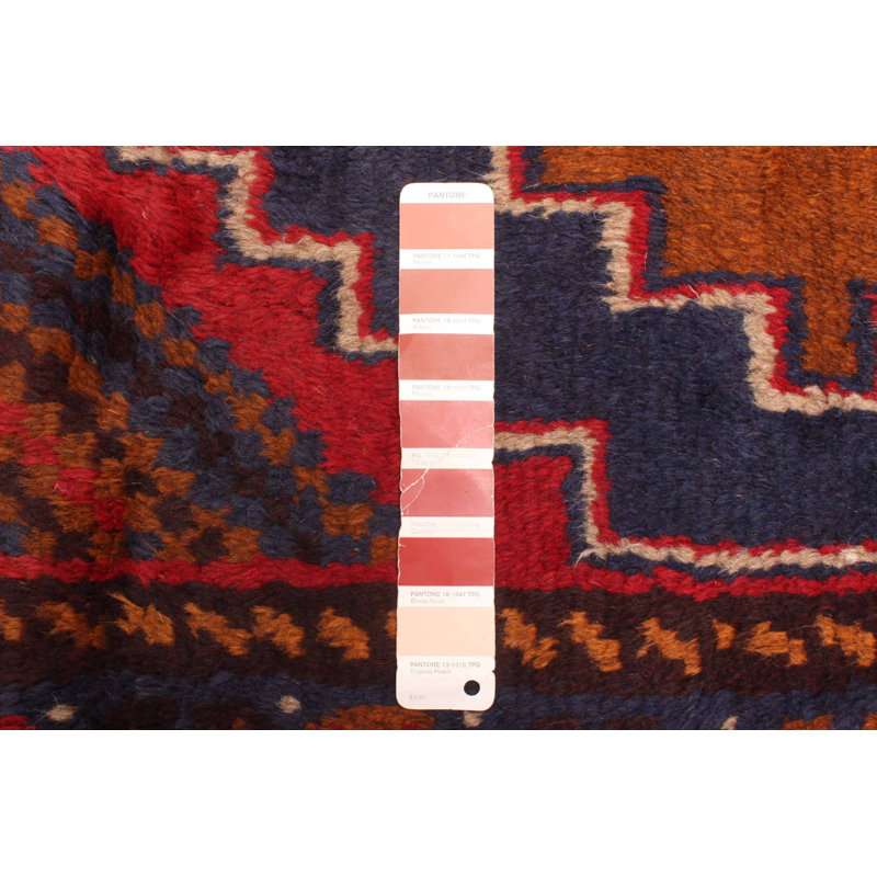 Tapis rouge Rizbaft 3 pi 5 po x 6 pi 3 po