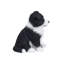 White & Black baby Sheepdog | Handpainted Decorative Puppy Statue for Home & Garden Decor | Premium Polyresin Dog Statue | Gift for Dog Lovers | Weather-Resistant Indoor/Outdoor Decor