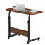 Bureau debout réglable en hauteur de 31,5 po avec roulettes verrouillables pour le bureau à domicile, le salon et la chambre à coucher, table d'appoint portative pour canapé et lit