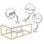 Ezzell Coffee Table