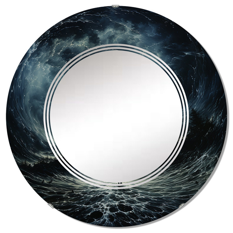 Kleinn - Miroir mural Storms, 32 po x 32 po