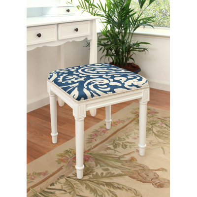 Camey Solid Wood Accent Stool